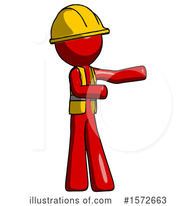 Royalty-Free (RF) Red Design Mascot Clipart Illustration by Leo Blanchette - Stock Sample #1572663