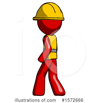 Royalty-Free (RF) Red Design Mascot Clipart Illustration by Leo Blanchette - Stock Sample #1572666