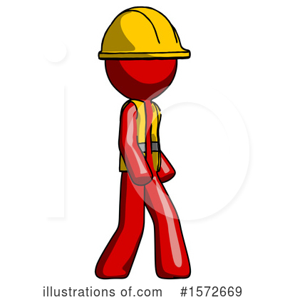 Royalty-Free (RF) Red Design Mascot Clipart Illustration by Leo Blanchette - Stock Sample #1572669