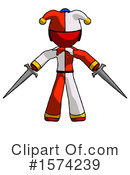 Red Design Mascot Clipart #1574239 by Leo Blanchette