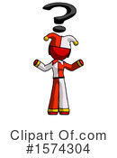 Red Design Mascot Clipart #1574304 by Leo Blanchette