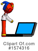 Red Design Mascot Clipart #1574316 by Leo Blanchette