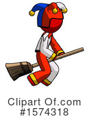 Red Design Mascot Clipart #1574318 by Leo Blanchette
