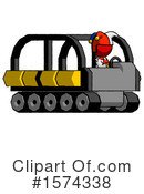 Red Design Mascot Clipart #1574338 by Leo Blanchette