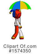 Red Design Mascot Clipart #1574350 by Leo Blanchette
