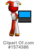 Red Design Mascot Clipart #1574386 by Leo Blanchette