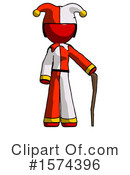Red Design Mascot Clipart #1574396 by Leo Blanchette