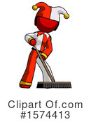 Red Design Mascot Clipart #1574413 by Leo Blanchette