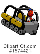 Red Design Mascot Clipart #1574421 by Leo Blanchette