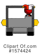 Red Design Mascot Clipart #1574424 by Leo Blanchette