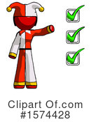 Red Design Mascot Clipart #1574428 by Leo Blanchette