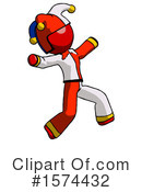 Red Design Mascot Clipart #1574432 by Leo Blanchette