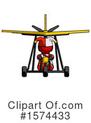 Red Design Mascot Clipart #1574433 by Leo Blanchette