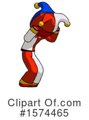 Red Design Mascot Clipart #1574465 by Leo Blanchette