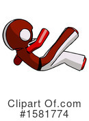 Red Design Mascot Clipart #1581774 by Leo Blanchette