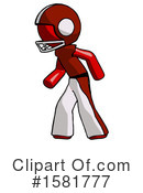 Red Design Mascot Clipart #1581777 by Leo Blanchette