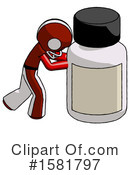 Red Design Mascot Clipart #1581797 by Leo Blanchette