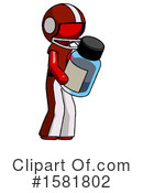 Red Design Mascot Clipart #1581802 by Leo Blanchette
