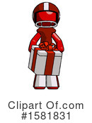 Red Design Mascot Clipart #1581831 by Leo Blanchette