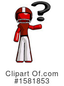 Red Design Mascot Clipart #1581853 by Leo Blanchette