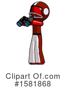 Red Design Mascot Clipart #1581868 by Leo Blanchette