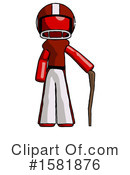 Red Design Mascot Clipart #1581876 by Leo Blanchette