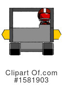 Red Design Mascot Clipart #1581903 by Leo Blanchette