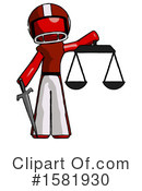 Red Design Mascot Clipart #1581930 by Leo Blanchette