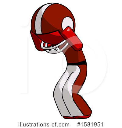 Royalty-Free (RF) Red Design Mascot Clipart Illustration by Leo Blanchette - Stock Sample #1581951