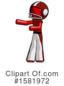 Red Design Mascot Clipart #1581972 by Leo Blanchette