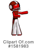 Red Design Mascot Clipart #1581983 by Leo Blanchette