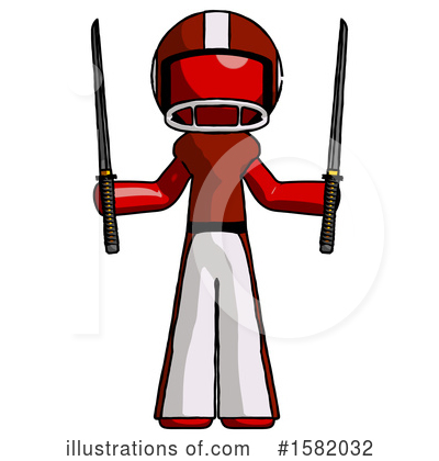 Royalty-Free (RF) Red Design Mascot Clipart Illustration by Leo Blanchette - Stock Sample #1582032