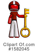 Red Design Mascot Clipart #1582045 by Leo Blanchette