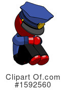 Red Design Mascot Clipart #1592560 by Leo Blanchette