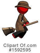 Red Design Mascot Clipart #1592595 by Leo Blanchette