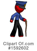 Red Design Mascot Clipart #1592602 by Leo Blanchette
