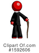 Red Design Mascot Clipart #1592606 by Leo Blanchette