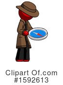 Red Design Mascot Clipart #1592613 by Leo Blanchette
