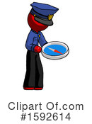 Red Design Mascot Clipart #1592614 by Leo Blanchette