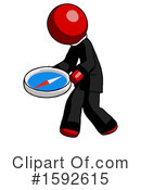 Red Design Mascot Clipart #1592615 by Leo Blanchette