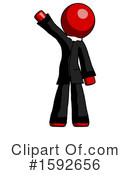 Red Design Mascot Clipart #1592656 by Leo Blanchette