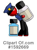 Red Design Mascot Clipart #1592669 by Leo Blanchette
