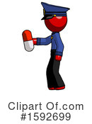 Red Design Mascot Clipart #1592699 by Leo Blanchette