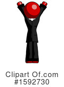 Red Design Mascot Clipart #1592730 by Leo Blanchette