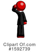 Red Design Mascot Clipart #1592739 by Leo Blanchette