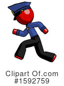 Red Design Mascot Clipart #1592759 by Leo Blanchette
