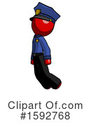 Red Design Mascot Clipart #1592768 by Leo Blanchette