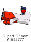 Red Design Mascot Clipart #1592777 by Leo Blanchette