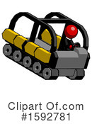Red Design Mascot Clipart #1592781 by Leo Blanchette