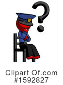 Red Design Mascot Clipart #1592827 by Leo Blanchette